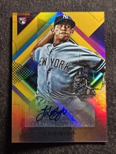 2020 Topps Fire - Fire Autographs Jonathan Loaisiga #FA-JLO Gold /10 (AU)