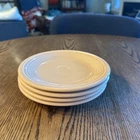 Fiestaware Pink Apricot Salad Plates Homer Laughlin 7” Set Of 4