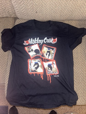 #ad 1989 Motley Crue Kick Start My Heart T Shirt size Medium $49.99