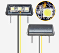Universal LED Motorcycle Number Plate Light Car Motorbike Quad Bike Tail Light