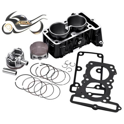Cylinder Piston Top End Gaskets Kit For Kawasaki Ninja 250R EX250 13-24 KLE250