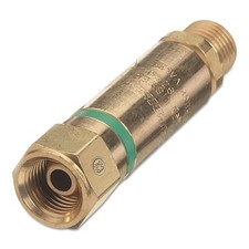 Flashback Arrestor Component, Oxygen, Regulator Adaptor Western Enterprises