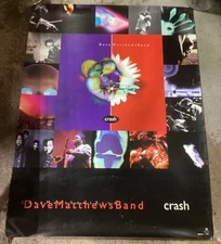 VINTAGE Dave Matthews Band “CRASH” Promo Poster (18x24”) RCA Records, 1996