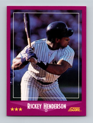 1988 Rickey Henderson #13