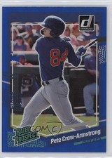 2023 Panini Donruss Rated Prospect Holo Blue Pete Crow-Armstrong #60 11qd