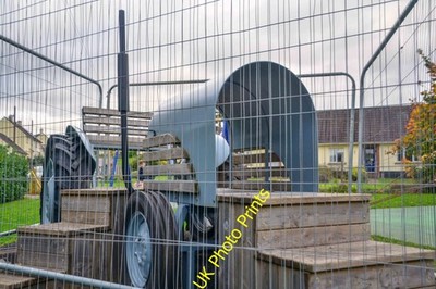 Photo A2 Cullompton : Tufty Park Tufty Park where somebody has vandalise c2021