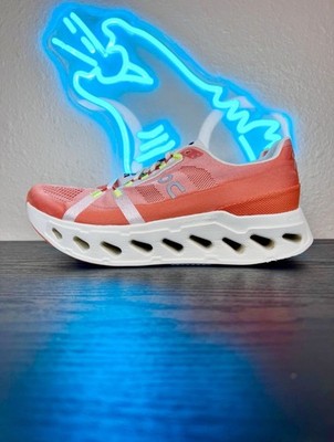 On Cloudeclipse Men s Marathon Training Gym Running Shoes Sneakers Orange - 9.5