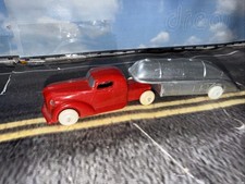Rare 1930's Barclay Truck- tractor Front With gasoline tanker truck Back