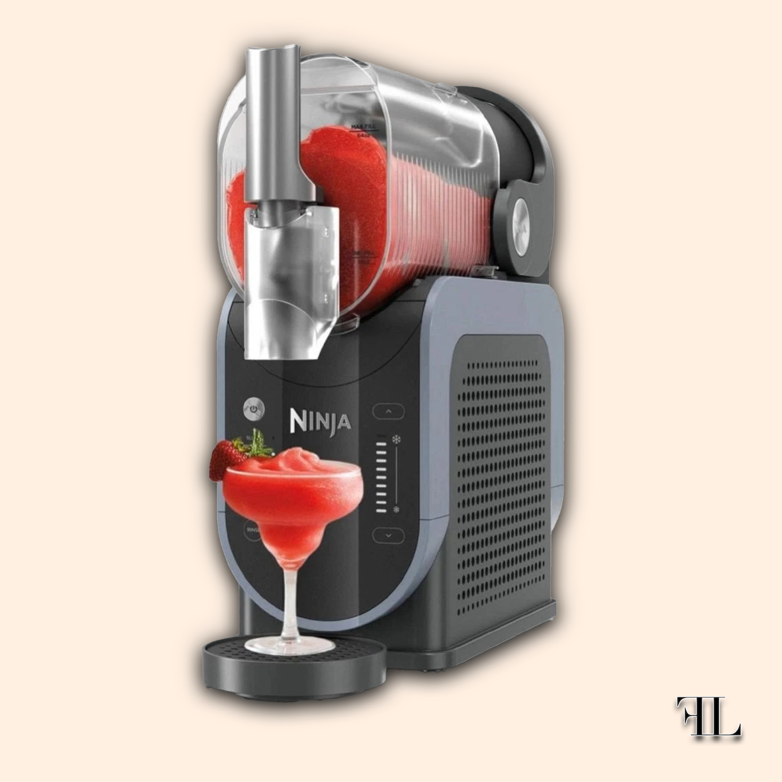 Ninja Slushi Maschine Slush Eis Ice Cocktails Blau Grau FS301EU NEU & OVP