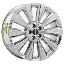 19" Lincoln Corsair PVD Bright Chrome-C Wheel Rim Factory OEM 10248 2022-2023