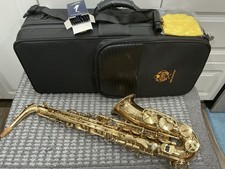 Kim s Korea 303AG Alto Saxophone Used. Very Nice.