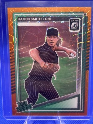 2025 Donruss Orange Velocity Prizm Hagen Smith Chicago White Sox