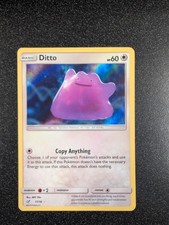 Pokémon TCG Ditto Detective Pikachu Holo Rare Card 17/18 on eBay