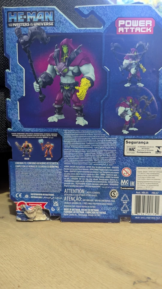 He-Man Masters Of The Universe Power Attack Skeletor . Netflix Motu  - Bild 2 von 3