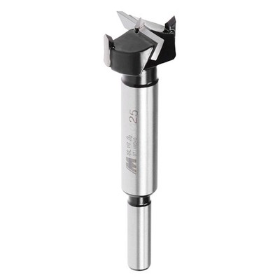 Forstner Bit Tips, 25mm, Diameter 8mm x 30mm Shank