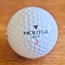 Spalding Molitor 422 White Golf Ball for Golf, Single Ball (1 Item Set)
