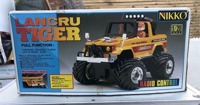 Nikko Offroad Lancru Tiger RC Buggy ferngesteuertes Spielzeugauto Japan 1983 neu ovp