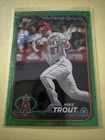 2024 Topps Series 1 - Mike Trout #27 Green Crackle Foil /499