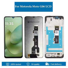 For Motorola Moto G06 LCD Display Touch Screen Digitizer Assembly Replacement