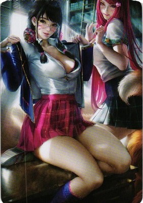 DVA OVERWATCH CFORCARD ANGELS Custom Art Goddess Story Anime Collectible Card