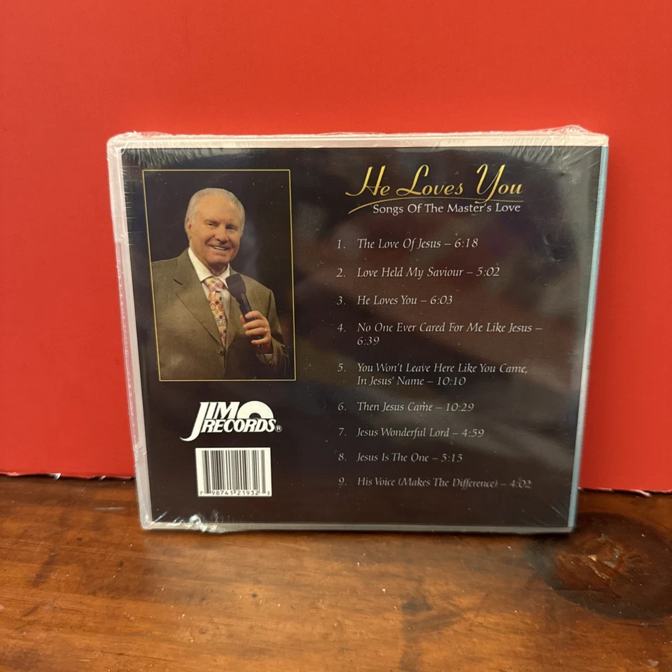 JIMMY SWAGGART - He Loves You, Songs Of The Master's Love - NEW/ FACTORY SEALED Foto 2 de 4