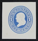 CKStamps: US Cut Square Stamps Collection Scott#U74a Unused H NG