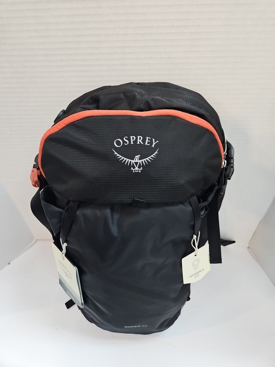 osprey 20 litre backpack women's Tempest 20L Hiking with Hipbelt, Stealth Black, WM/L use buckles Osprey Skimmer 20 Women's-Coyote Brown