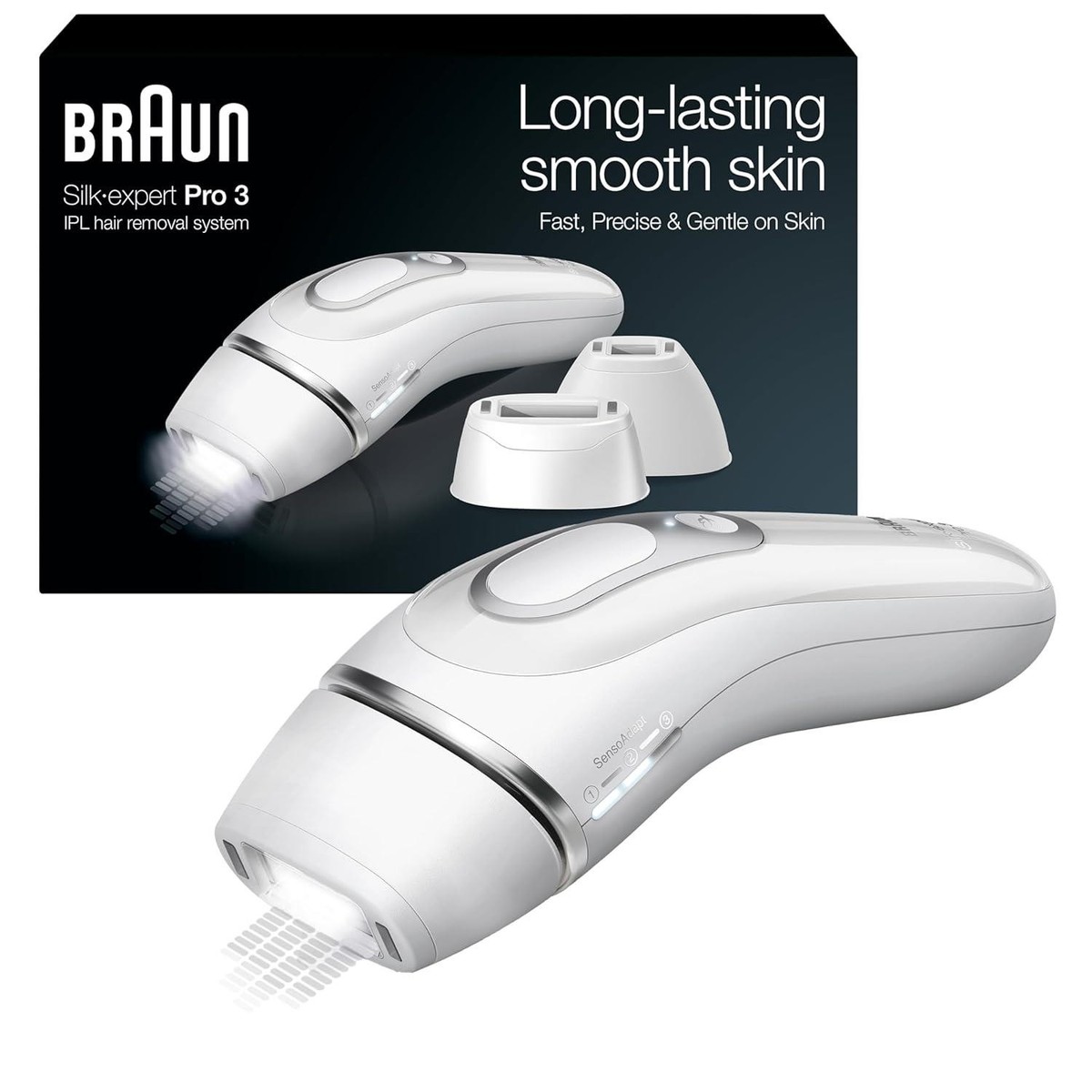 Braun Silk Expert Pro 3 IPL Hair Removal System 6032 White Brand
