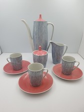 Vintage Cmielow Goplana PART Espresso Coffee Set  by Wincenty Potacki Poland 