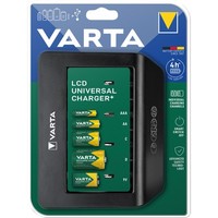Varta Lcd Universal Charger+, LadegeräT, Schwarz