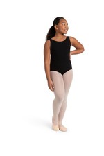 Capezio girls High-neck Tank Leotard 8-10 Black