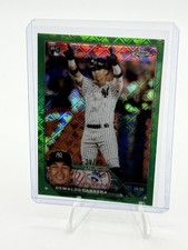 2023 Topps Chrome Logofractor Edition - Oswaldo Cabrera #69 Green Refractor /99