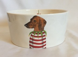 dachshund dog bowl