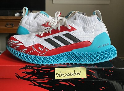 adidas Ultra 4D Evolved x Marvel Mid Spider-Man 2 Size 10.5 Men