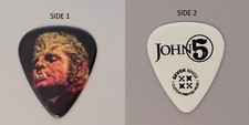 John 5 Guitar Pick Seven Kings Wolfman Manson Zombie Crue