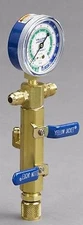 Yellow Jacket 93860 SuperEvac™ Evacuation Manifold, 2 Valve, Lo-Side Gauge Mount