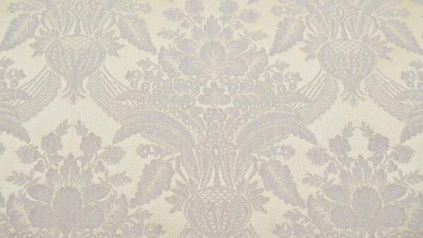 Jacquard in Gold-Beige mit Ornamenten Rankenstoff Polsterstoff Möbelstoff Ranken - Bild 4 von 4