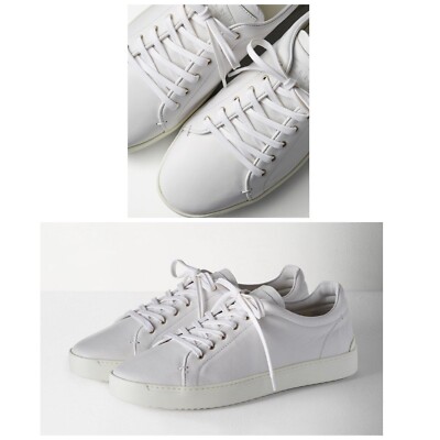 NIB $395 Rag & Bone Kent Lace Up Lows In White Size: EU35(US:5)