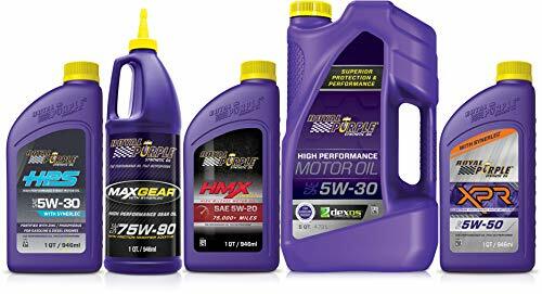 Royal Purple 51530 API-Licensed SAE 5W-30 High Performance Synthetic Motor Oil