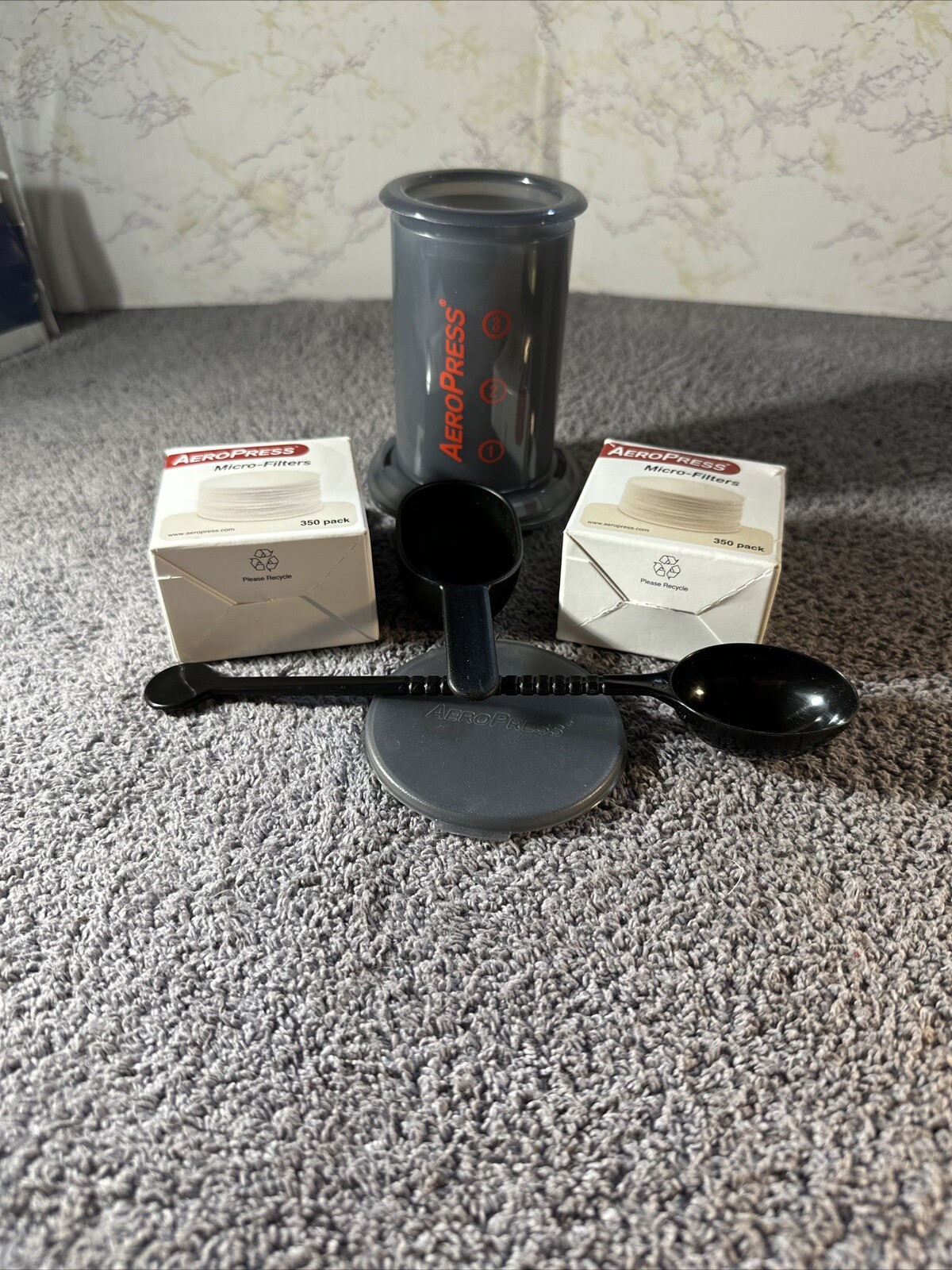 AeroPress Coffee & Espresso Maker! Filter Cafe Latte French Press & 700 Filters!