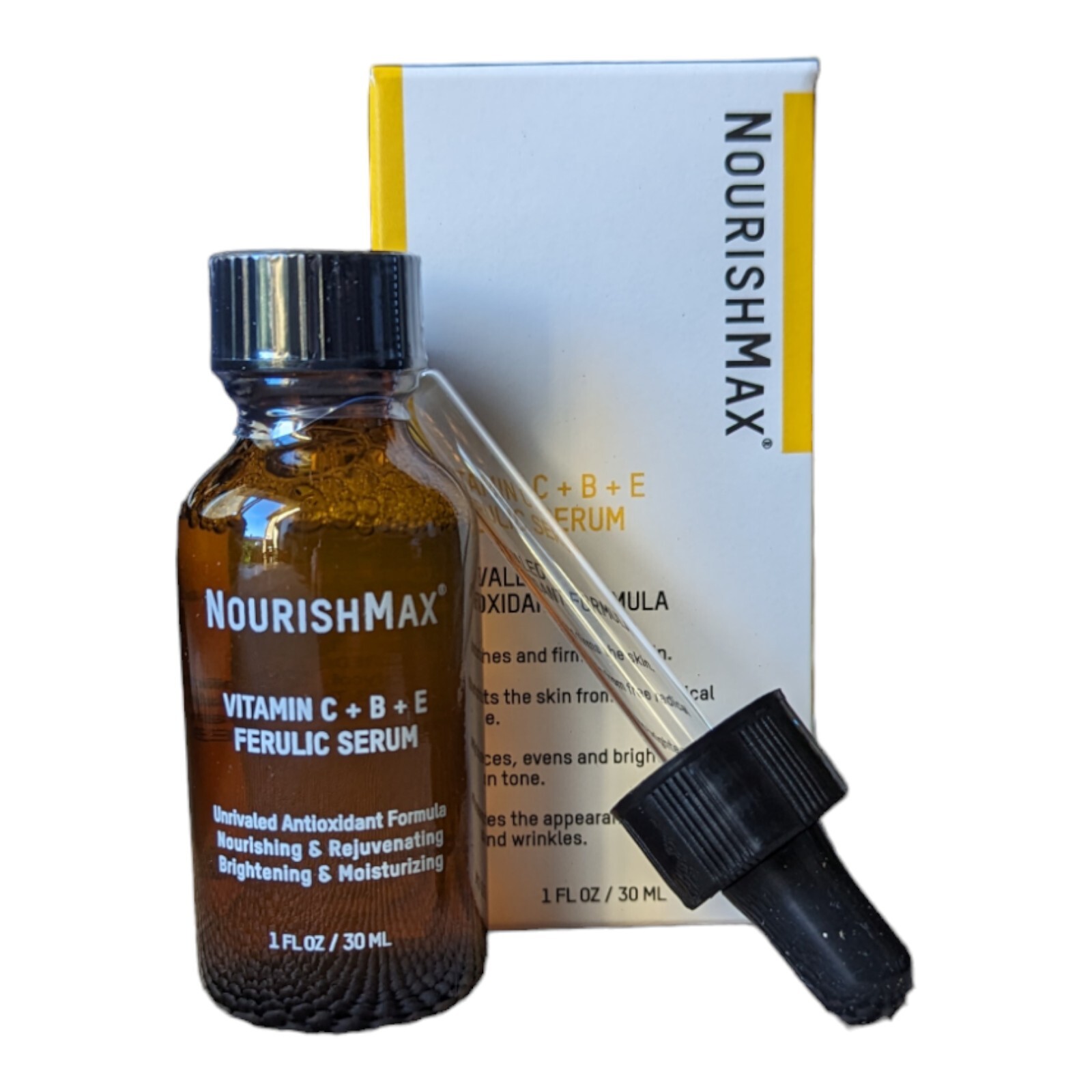 NourishMax's Vitamin C + B + E Ferulic Serum NIB Exp 9/26 eBay