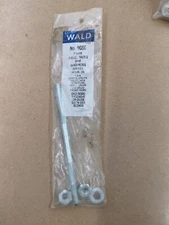 Vintage Bicycle Wald 9086 5/16" x 5-1/2" Front Axle, Nut & Washer for Bendix