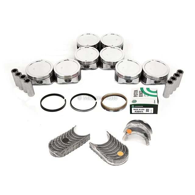 Juego completo de juntas cojinetes de pistones para 01-03 Cadillac GMC Chevrolet 6,0 L OHV Foto 3 de 4