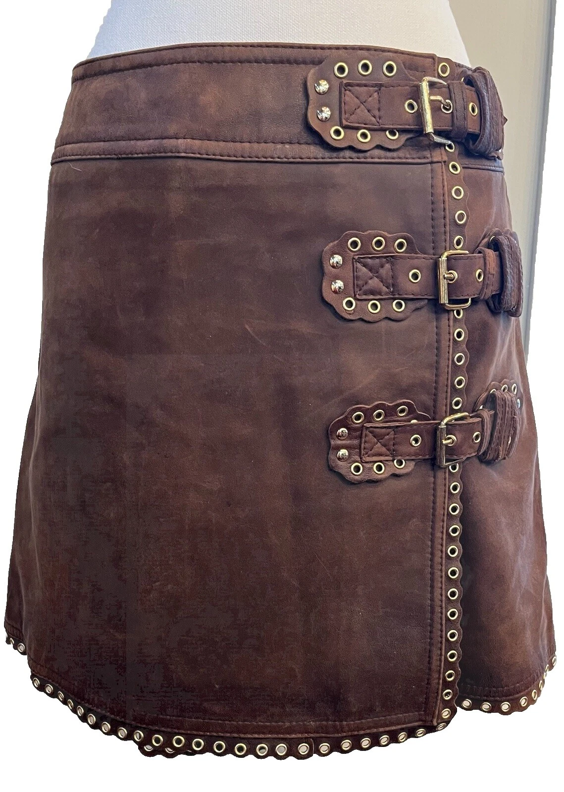 Moschino Leather Skirts for Women