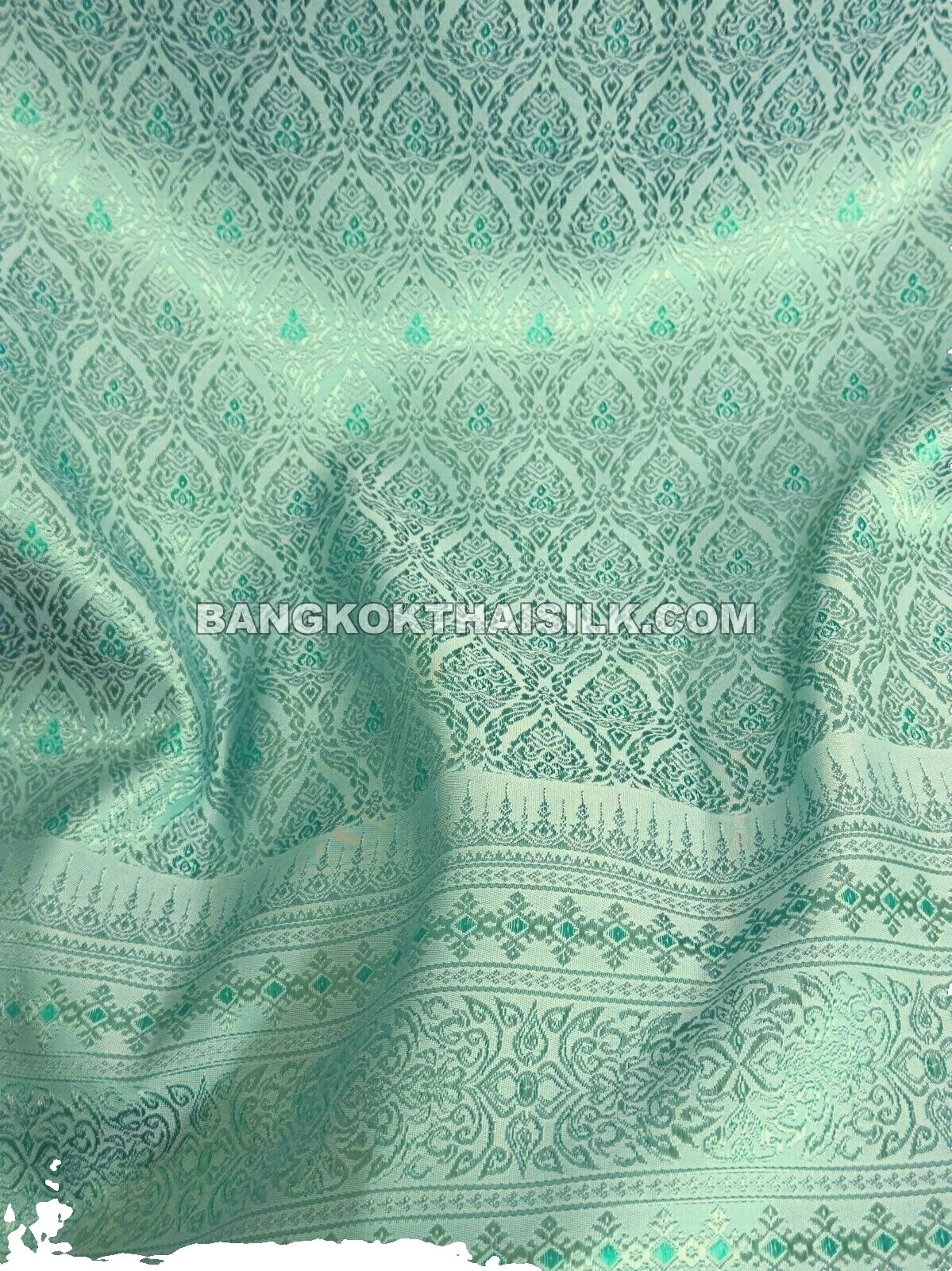 Géneros artesanales de Damasco De Seda Mezcla de lino