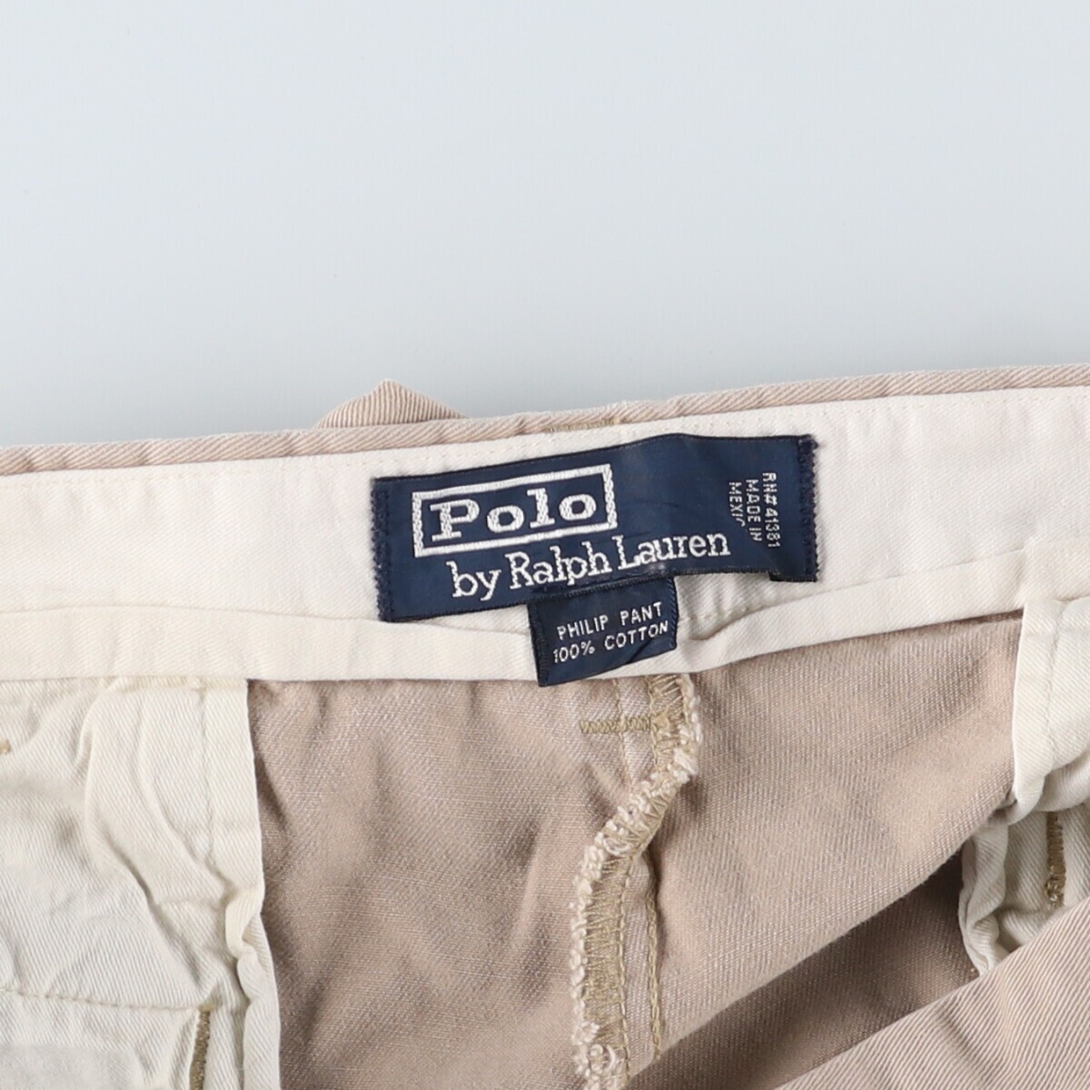 Polo by RalphLauren W34 PHILIP PANT チノパン 90's~ Polo by Ralph Lauren 
