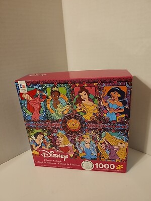Disney Princess Collage Puzzle 1000 Piece Jigsaw Puzzle by Ceaco NEW IN BOX