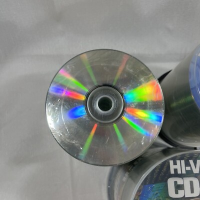 CD-R 100-Pack Unbranded Blank Logo CDR Disc Media 1X-16X 80 Min 700MB