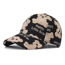 Nice Women Outdoor Versatile Trucker Hat Men Cartoon Printed Baseball Cap