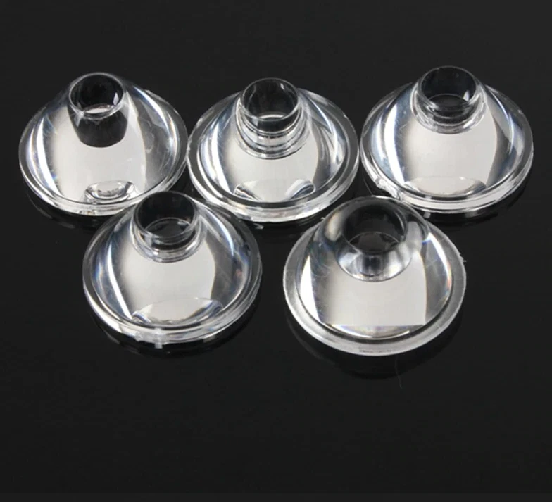 Lente di collimazione 30° in PMMA per led 3 Watt 20 mm diametro led lens  - Immagine 2 di 2